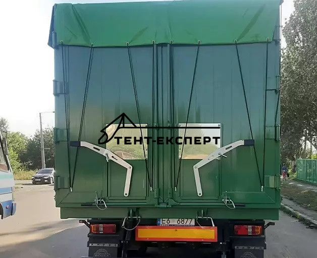 Тент на напівпричіп зерновоз-контейнеровоз під замовлення з ПВХ 650 грам/м2. 2113428466 фото