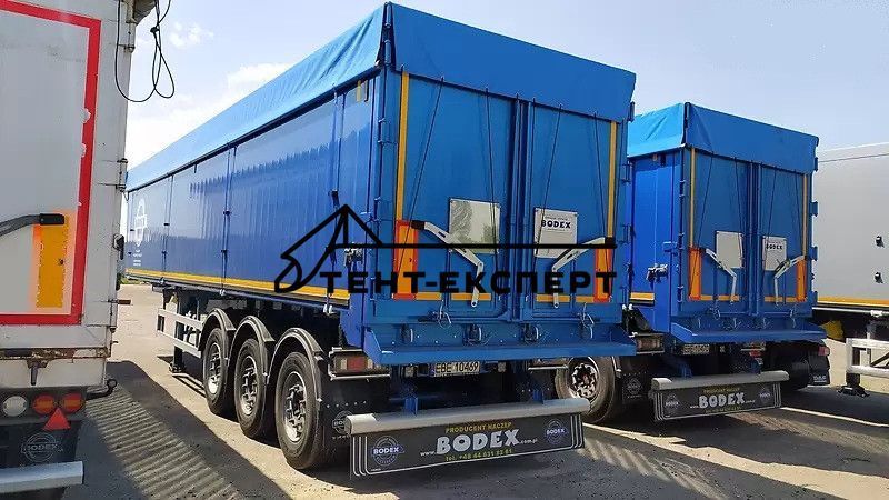 Тент на напівпричіп зерновіз з ПВХ тканини-Sedo( Іспанія ) 650 г/м2 1883920630 фото